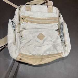 Ergobaby Beige and Tan Kids Backpack